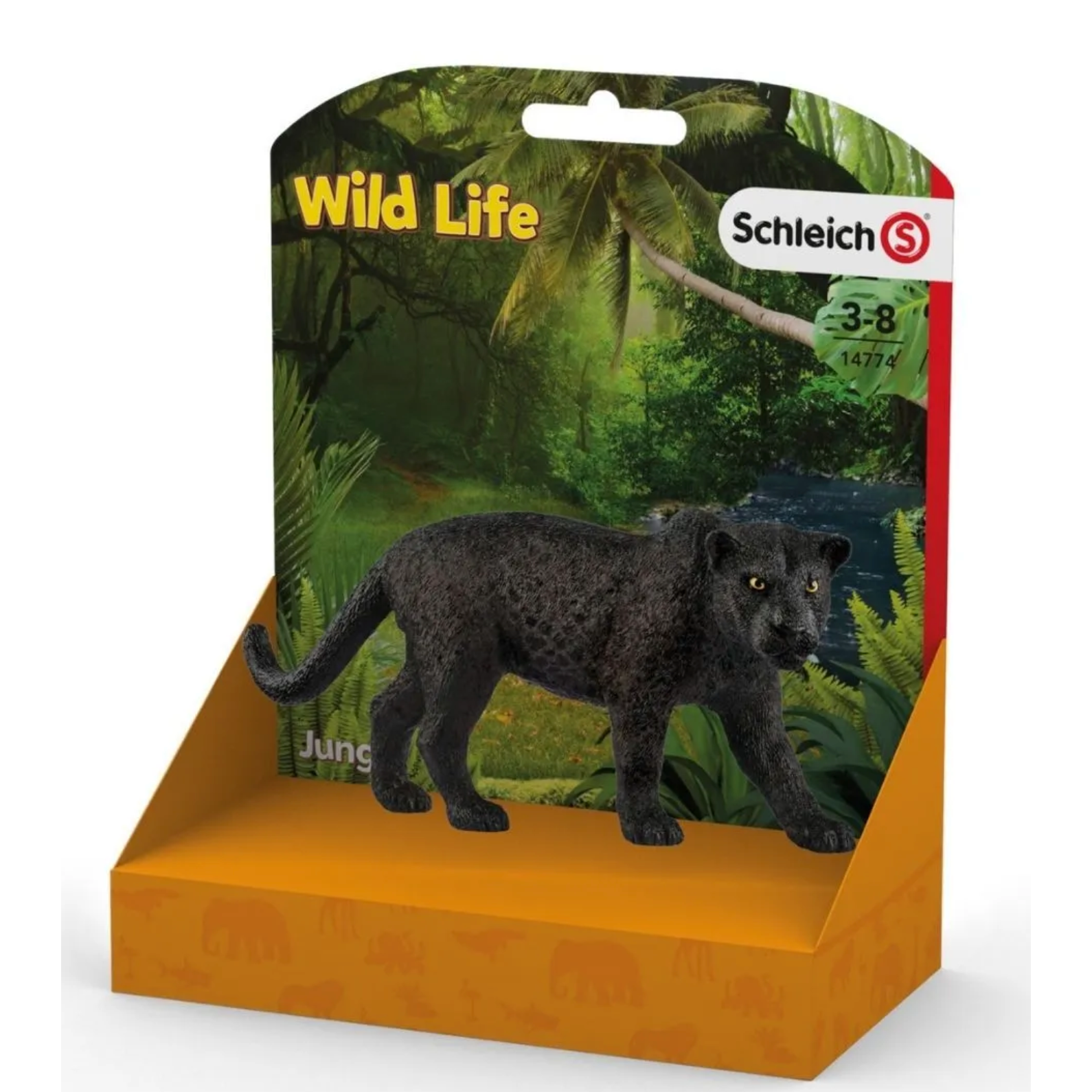 Schleich black online panther cub