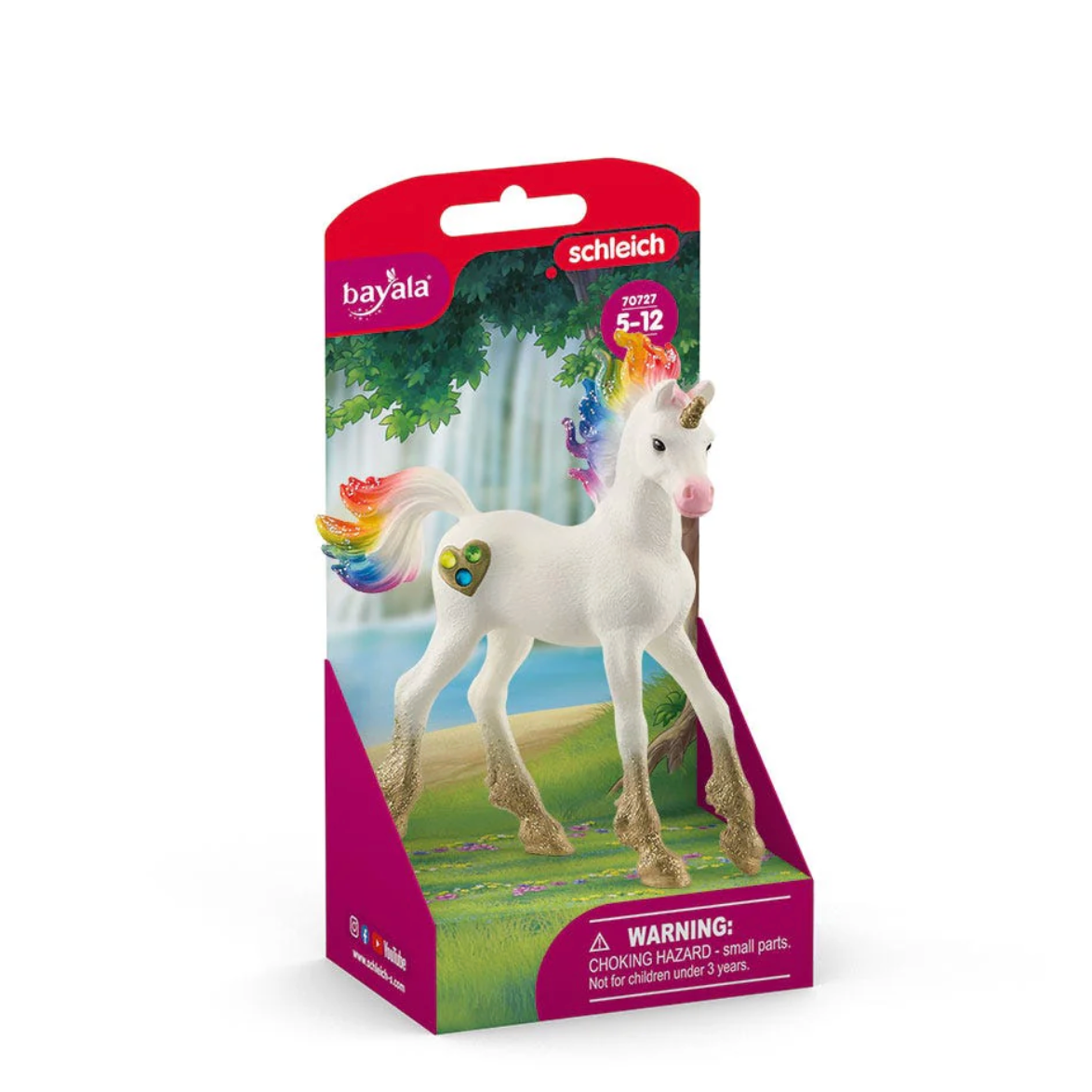 Schleich Rainbow Love Unicorn Foal-SCHLEICH-Little Giant Kidz