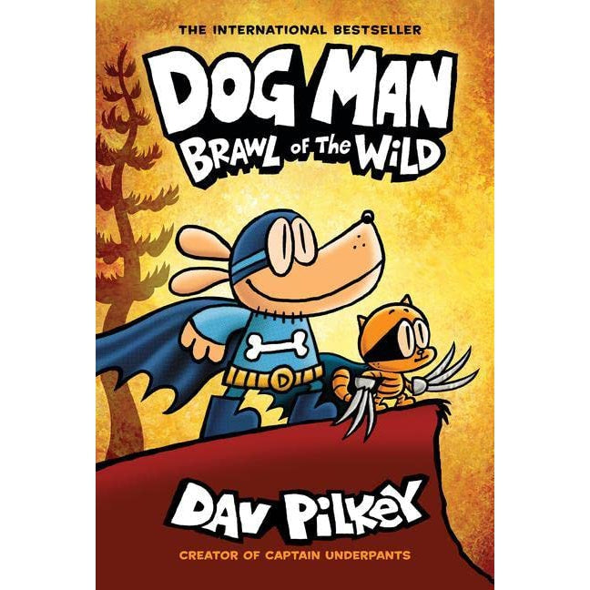 Scholastic: Dog Man: Brawl of the Wild: A Graphic Novel (Dog Man #6) (Hardcover Book)-Scholastic-Little Giant Kidz