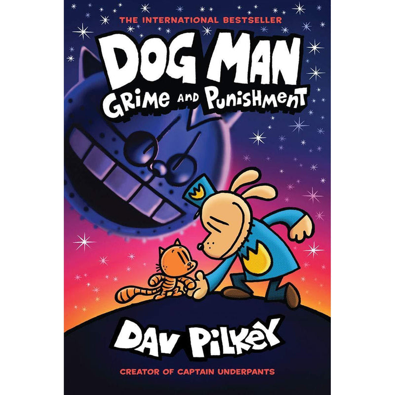 Scholastic: Dog Man: Grime and Punishment: A Graphic Novel (Dog Man #9) (Hardcover Book)-Scholastic-Little Giant Kidz