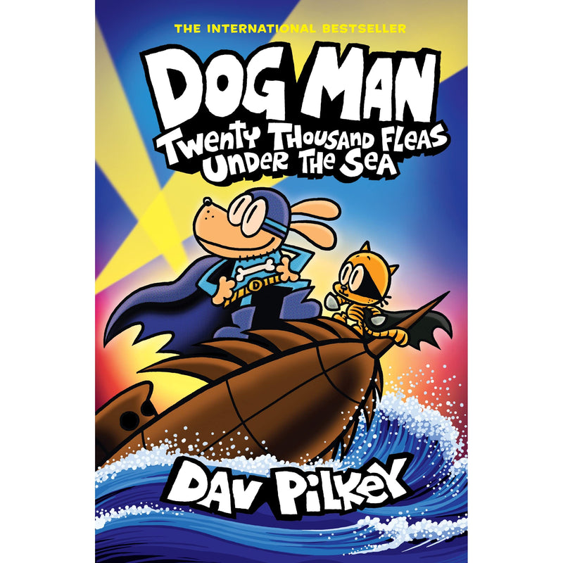 Scholastic: Dog Man: Twenty Thousand Fleas Under the Sea: A Graphic Novel (Dog Man #11) (Hardcover Book)-Scholastic-Little Giant Kidz