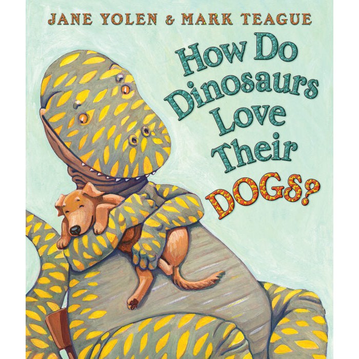 Scholastic: How Do Dinosaurs Love Their Dogs? (Board Book)-Scholastic-Little Giant Kidz