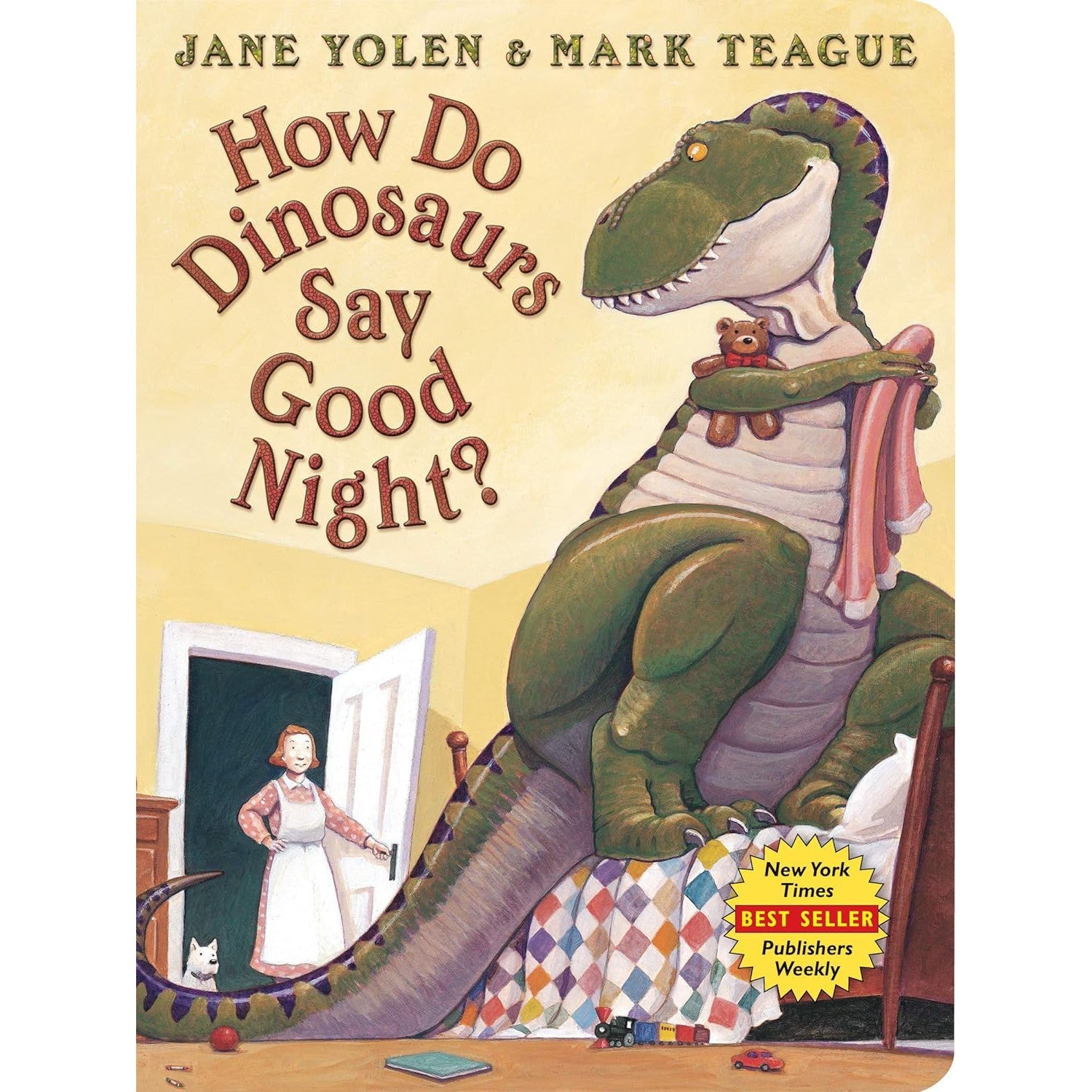 Scholastic: How Do Dinosaurs Say Good Night? (Board Book)-Scholastic-Little Giant Kidz