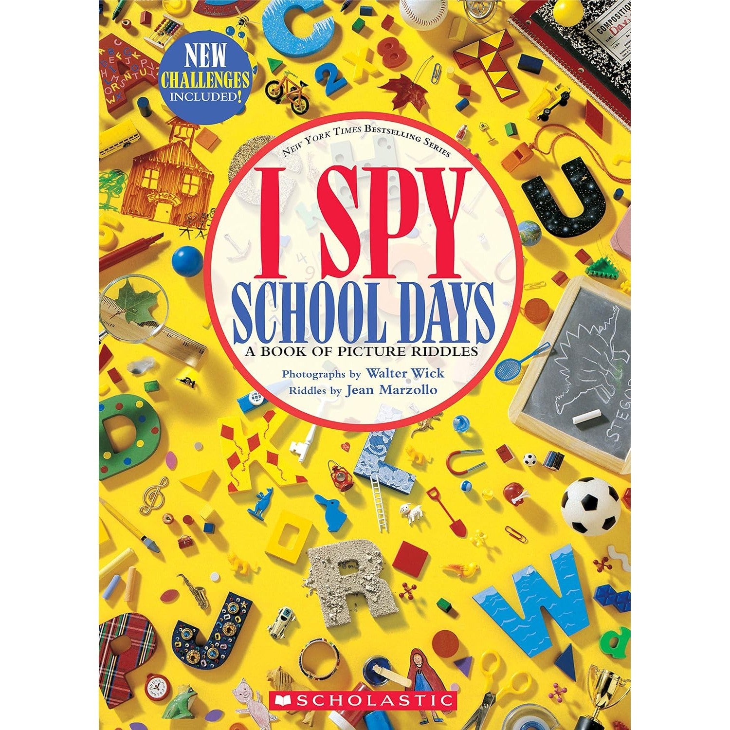 Scholastic: I Spy School Days: A Book of Picture Riddles (Hardcover Book)-Scholastic-Little Giant Kidz