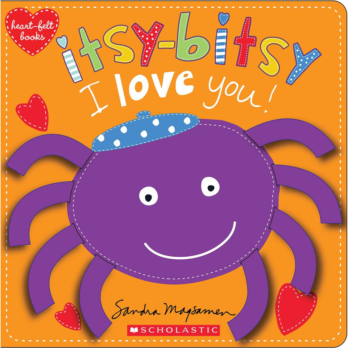 Scholastic: Itsy-Bitsy I Love You! (heart-felt books) (Board Book)-Scholastic-Little Giant Kidz