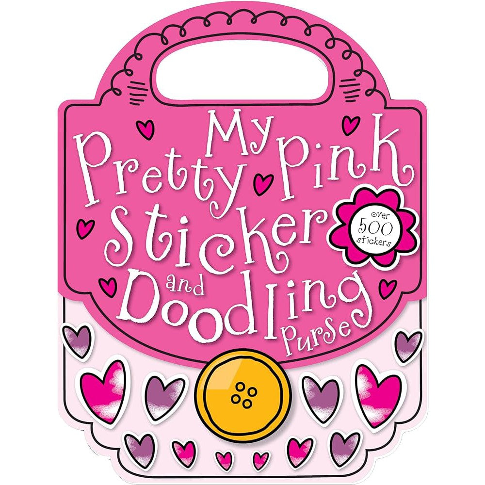 Scholastic: My Pretty Pink Sticker and Doodling Purse (Paperback Book)-Scholastic-Little Giant Kidz