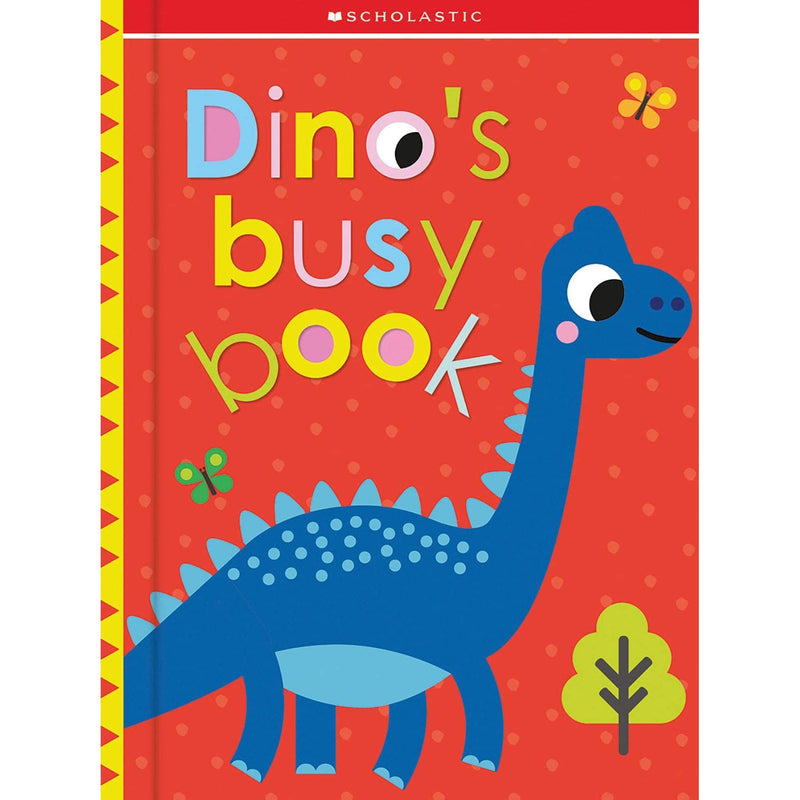 Scholastic: Touch & Explore Dino's Busy Book (Board Book)-Scholastic-Little Giant Kidz