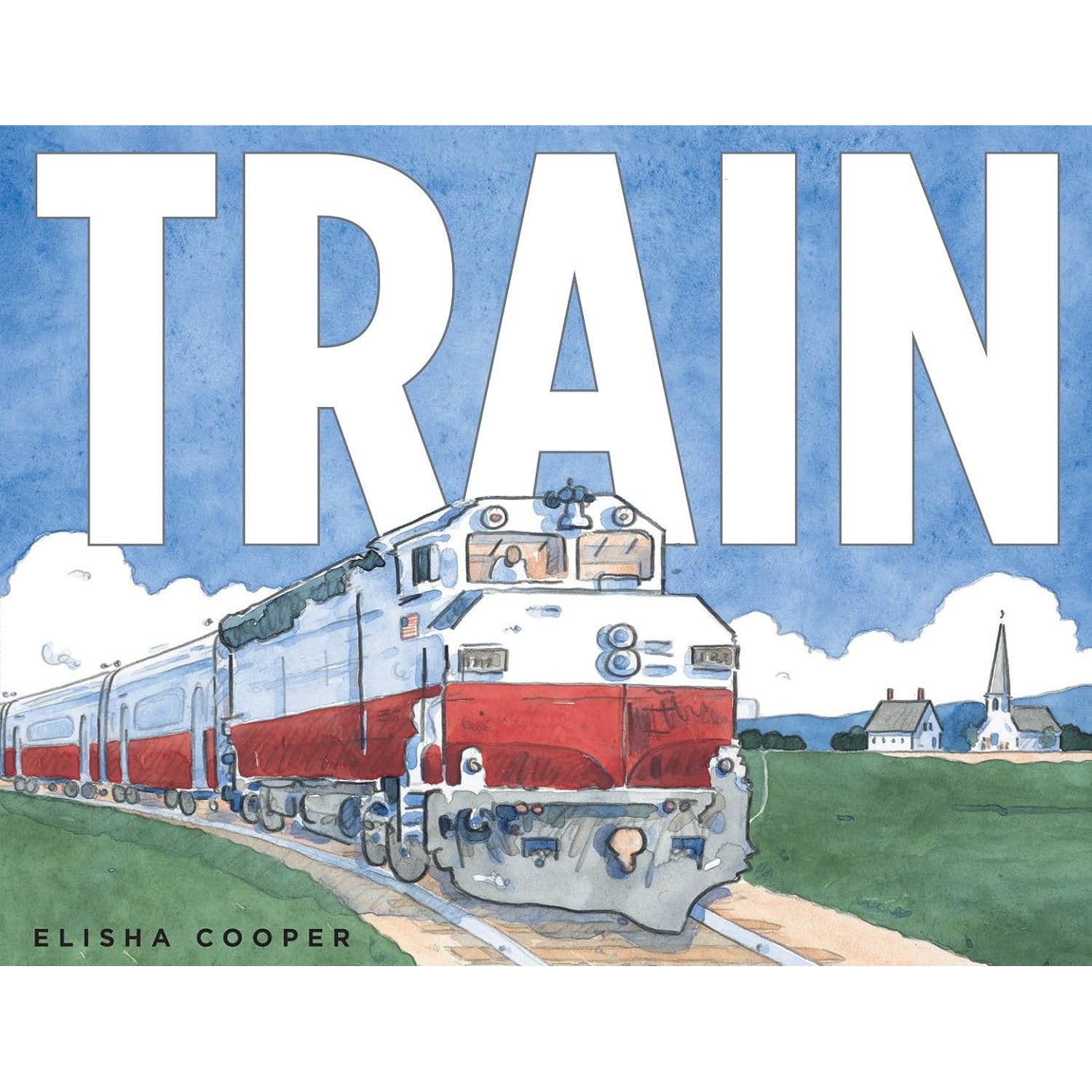 Scholastic: Train (Hardcover Book)-Scholastic-Little Giant Kidz