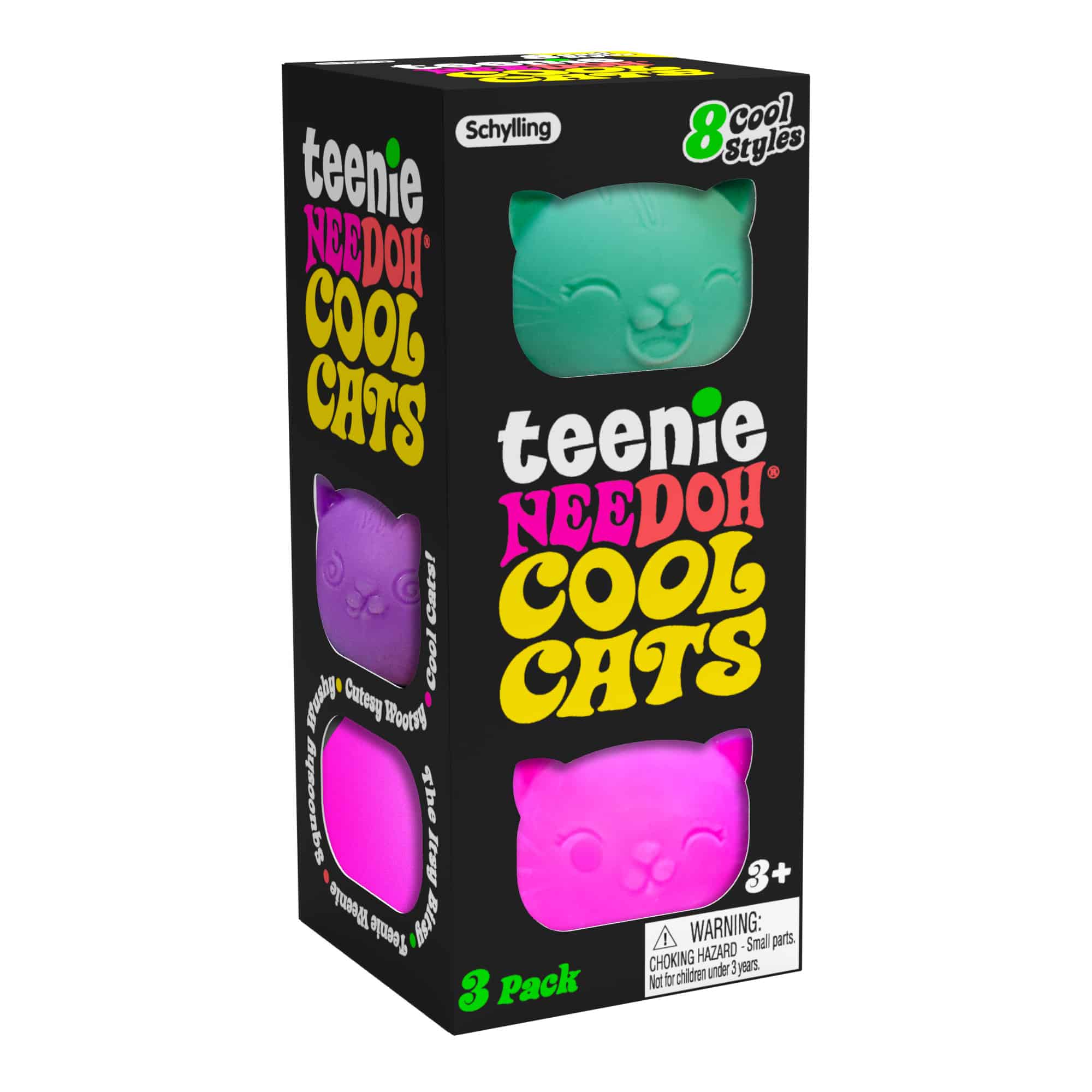 Schylling Teenie NeeDoh Cool Cats-SCHYLLING-Little Giant Kidz