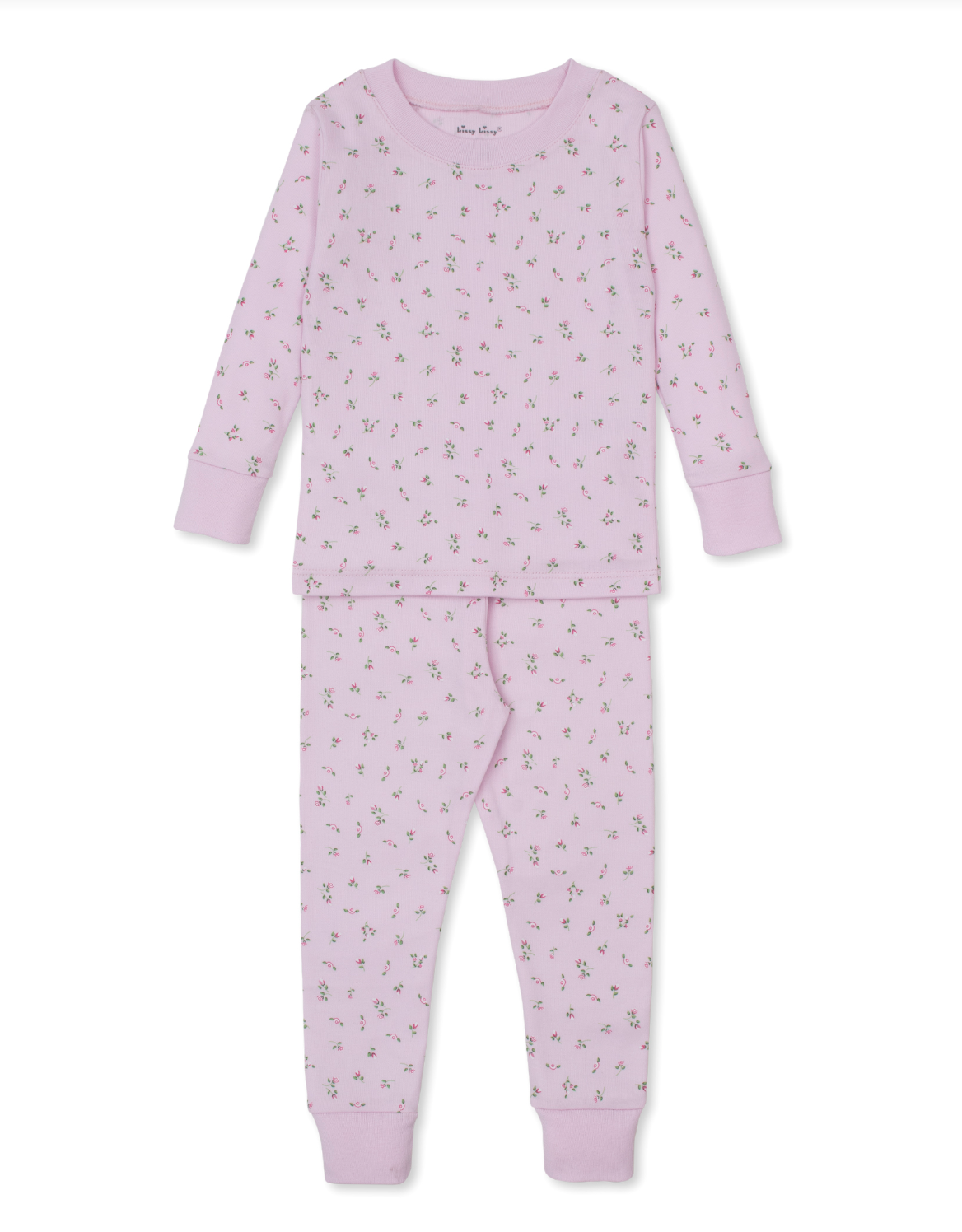 Kissy Kissy Print Pajama Set Snug Fit- Garden Roses