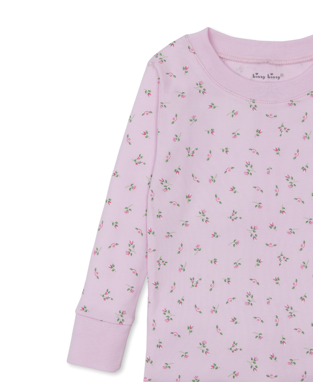 Kissy Kissy Print Pajama Set Snug Fit- Garden Roses