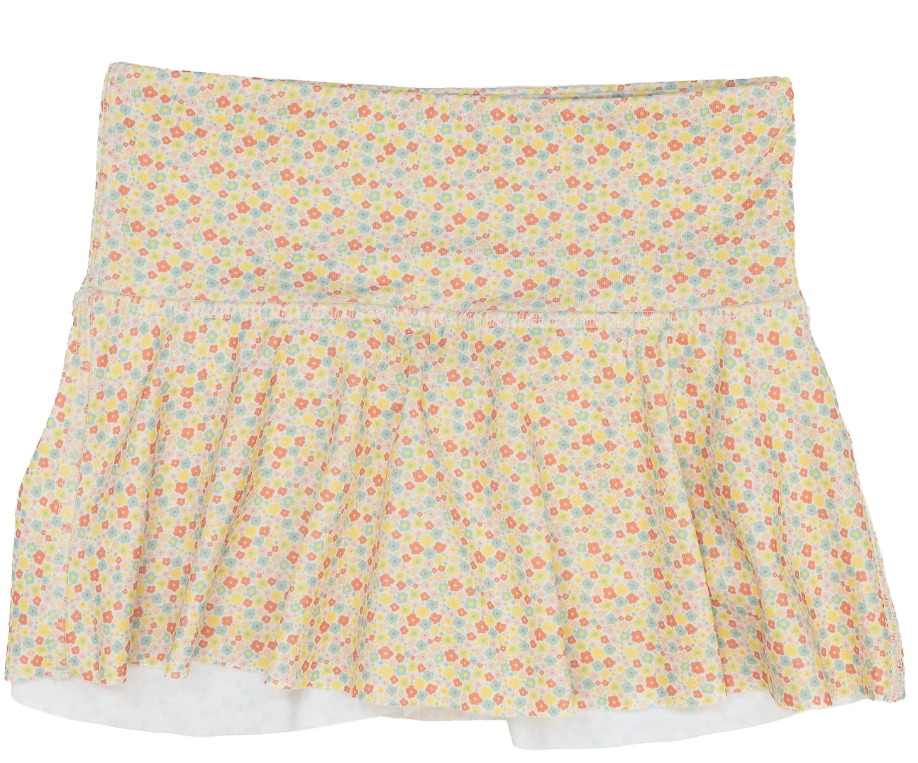 Honesty Clothing Skirt- Mini Floral Coral