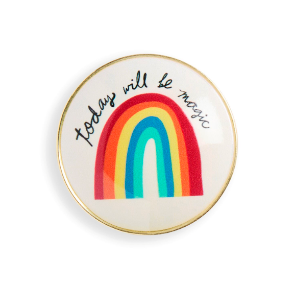 Demdaco Magnetic Frame Charm - Today Will Be Magic
