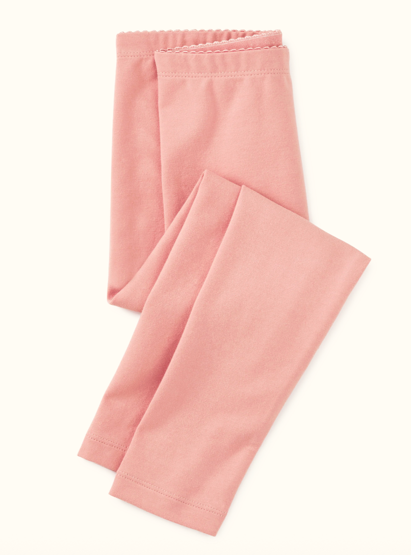 TEA Solid Leggings- English Rose