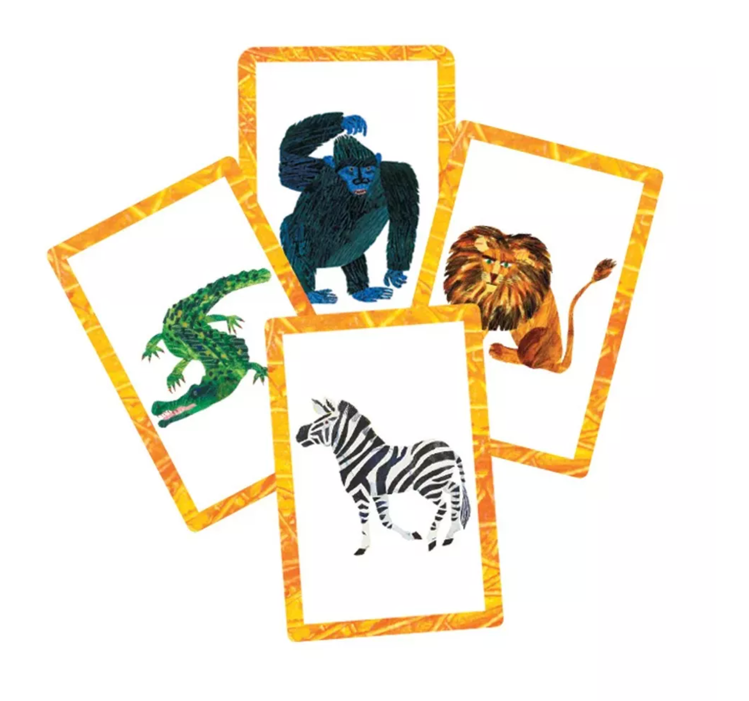 University Games Eric Carle Animal Rummy Card Game