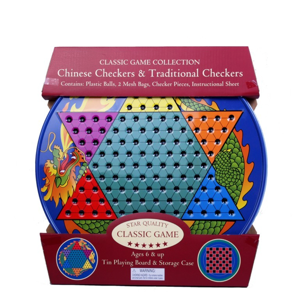 University Games CHINESE CHECKERS IN TIN