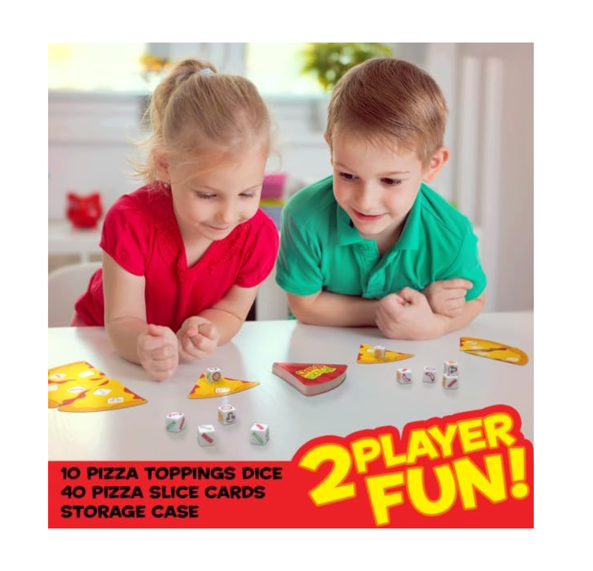 University Games Pizza Party Card and Dice Game