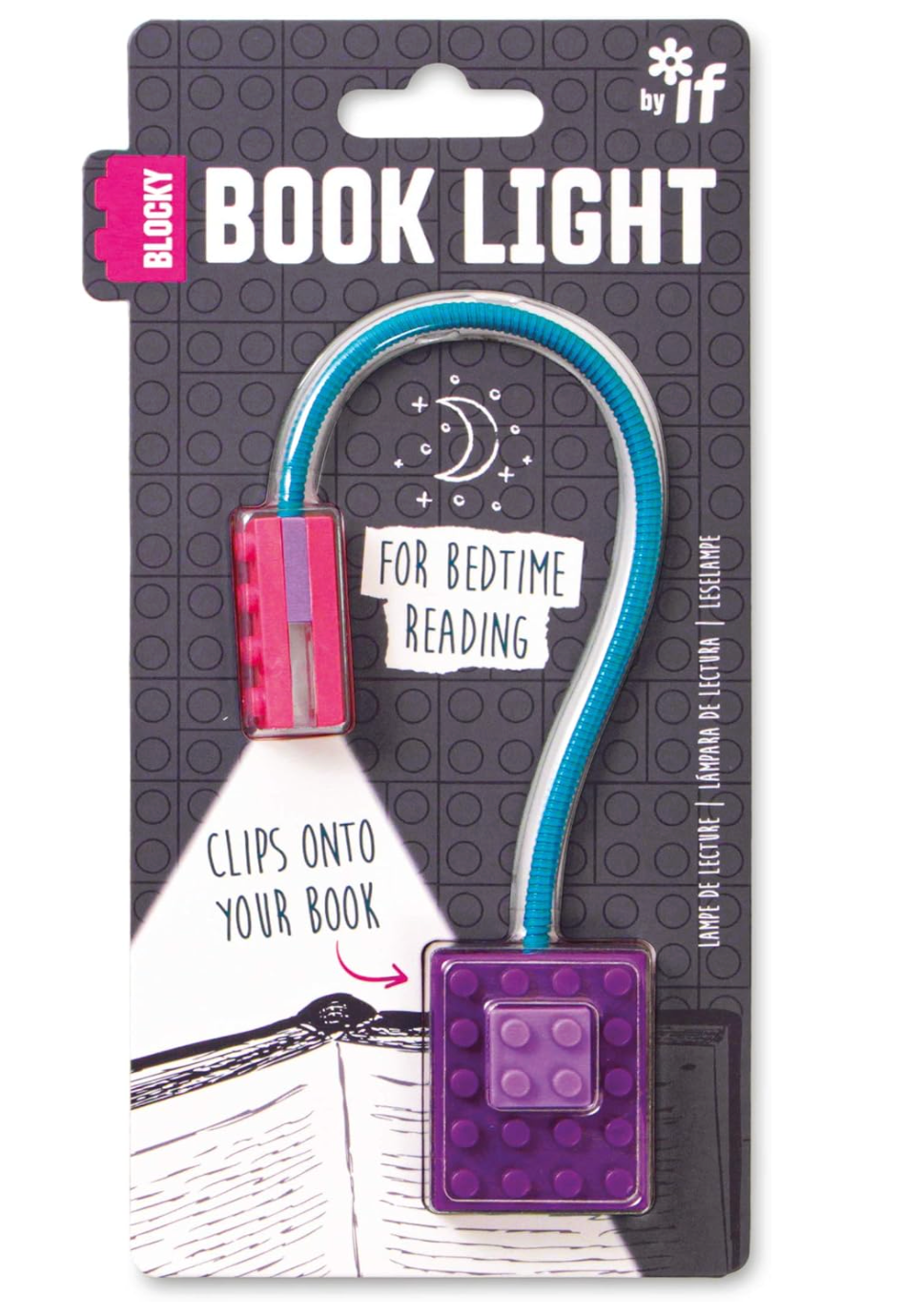 IF USA Blocky Book Light- Purple