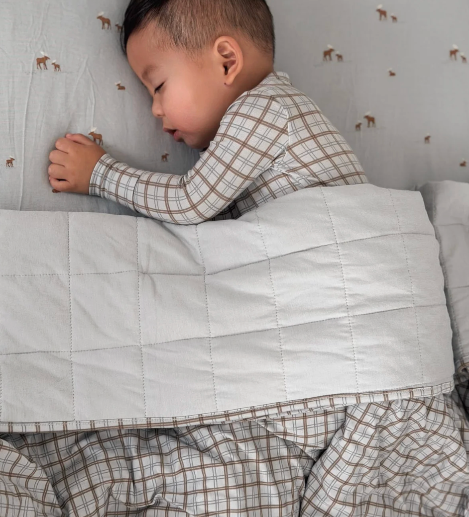 Gunamuna  Mini Cloud 1.0 TOG Blanket - Plaid