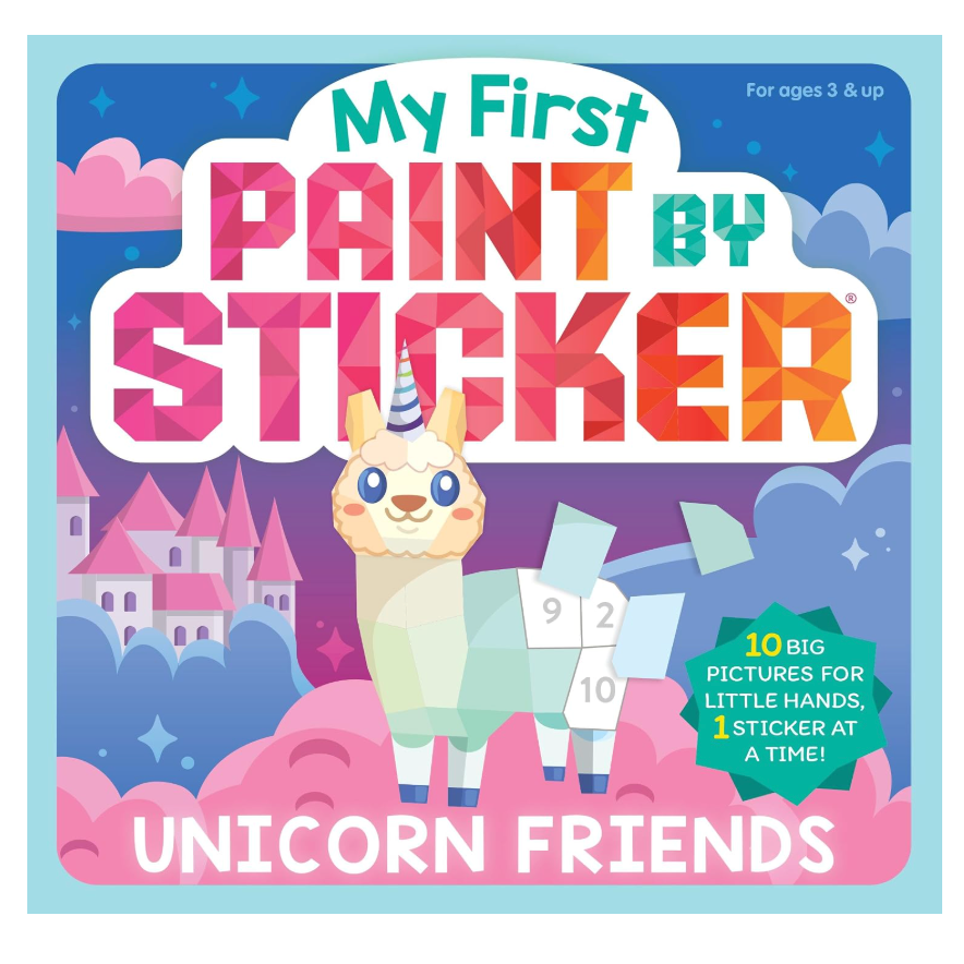 My First Paint by Sticker: Unicorn Friends- Paperback