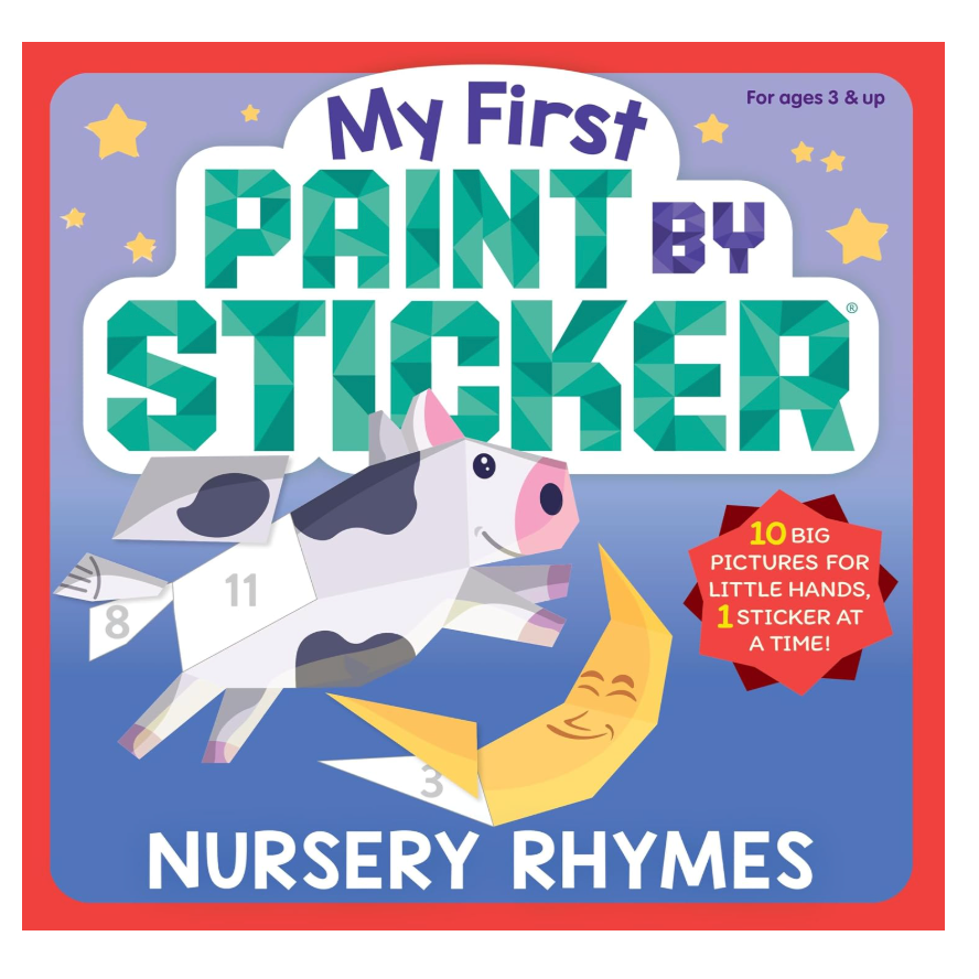 My First Paint by Sticker: Nursery Rhymes- Paperback