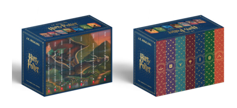 Harry Potter The Complete Series (Deluxe Stenciled Edges)