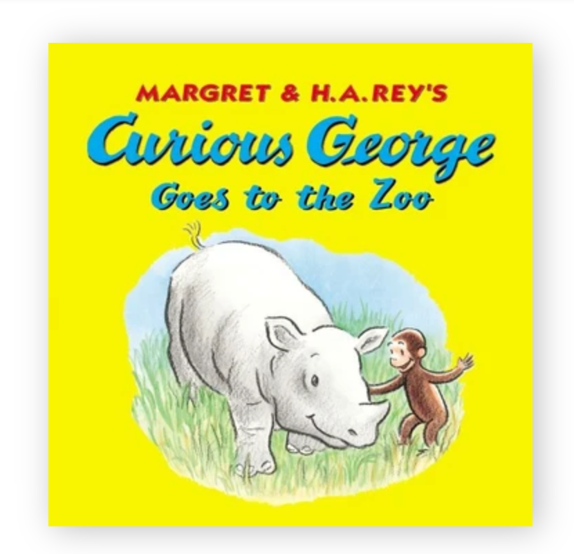Curious George Goes To The Zoo (Paperback Book)