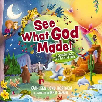 See What God Made! A Creation Sotry Lift-The-Flap Board Book-HARPER COLLINS PUBLISHERS-Little Giant Kidz