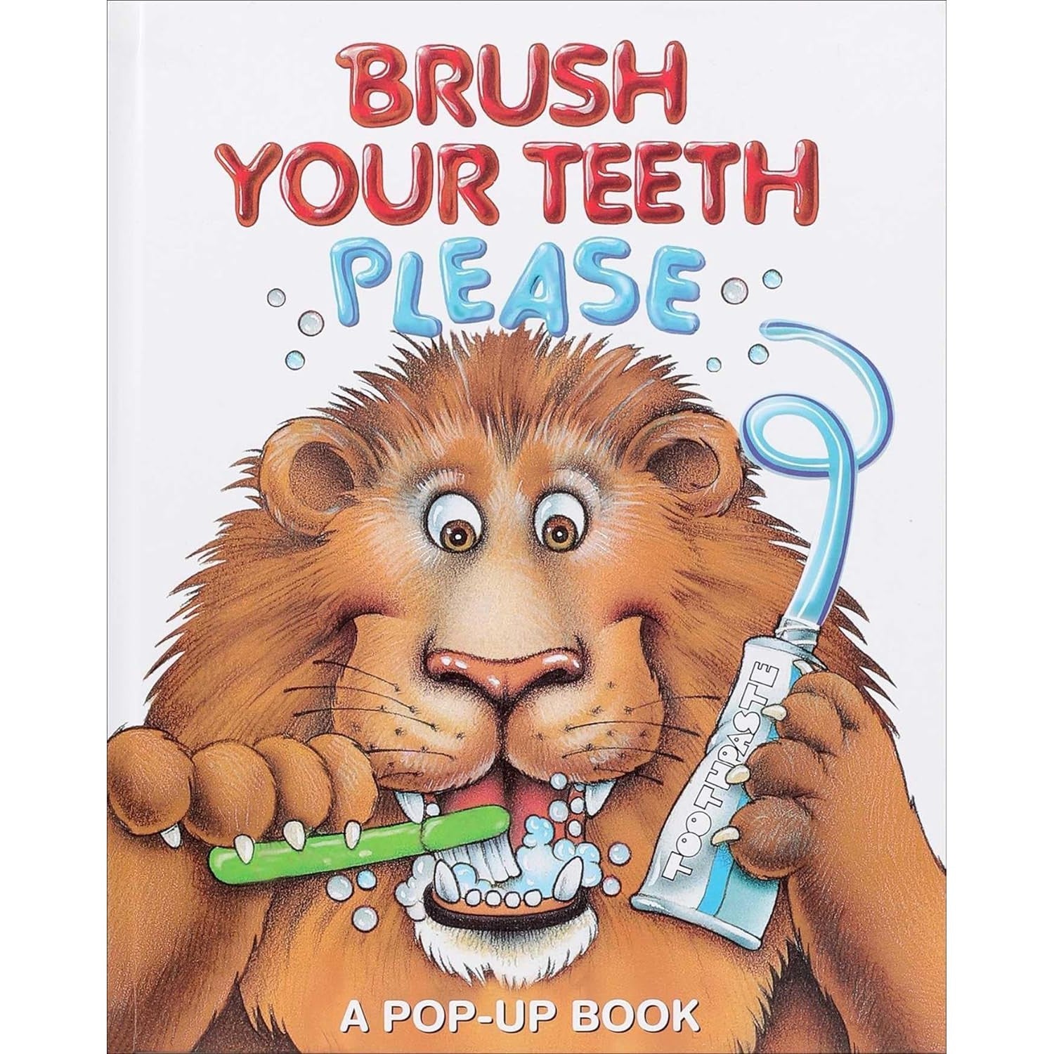 Simon & Schuster: Brush Your Teeth, Please: A Pop-up Book-SIMON & SCHUSTER-Little Giant Kidz
