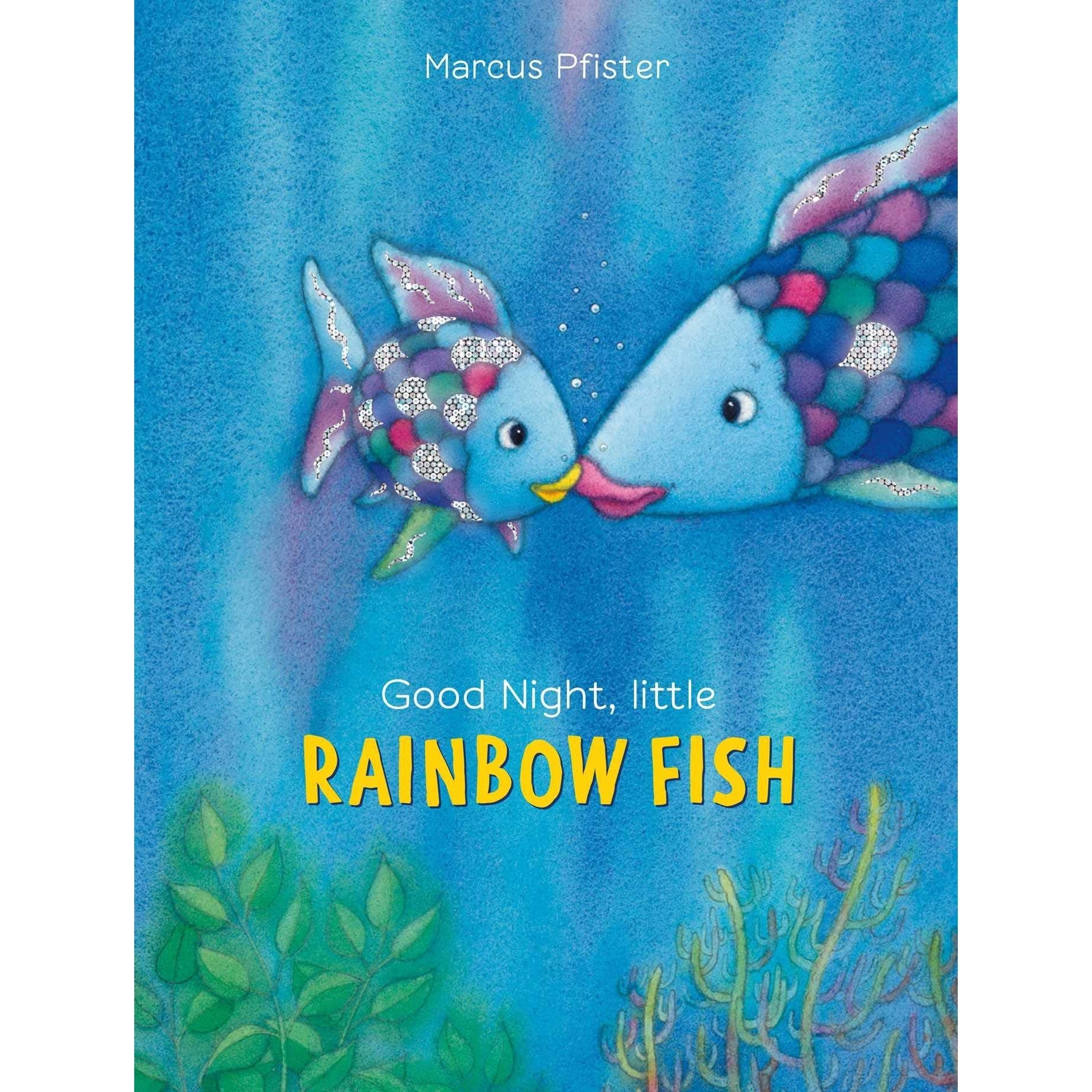 Simon & Schuster: Goodnight, Little Rainbow Fish (Paperback Book)-SIMON & SCHUSTER-Little Giant Kidz
