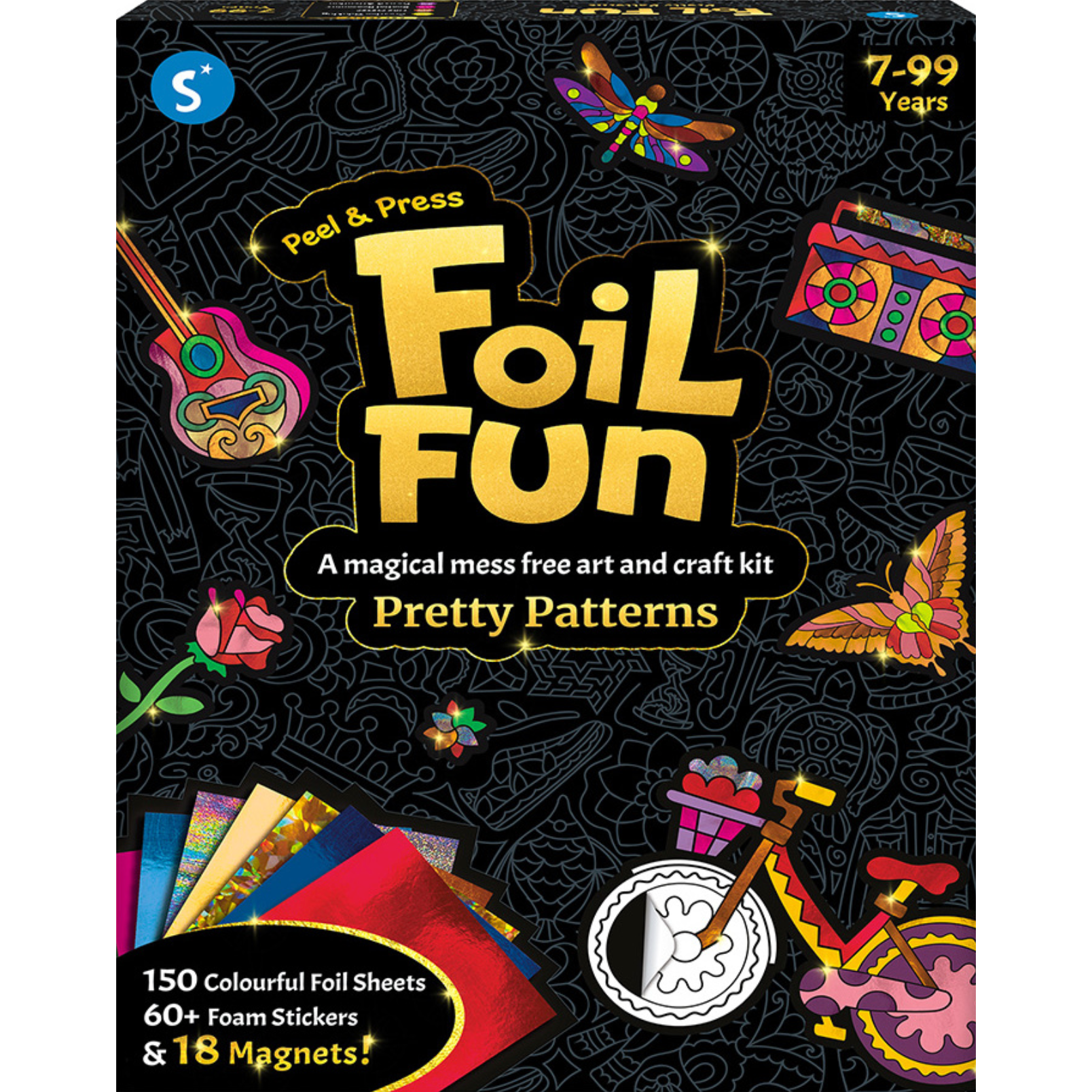 Skillmatics Foil Fun - Pretty Patterns-Skillmatics-Little Giant Kidz
