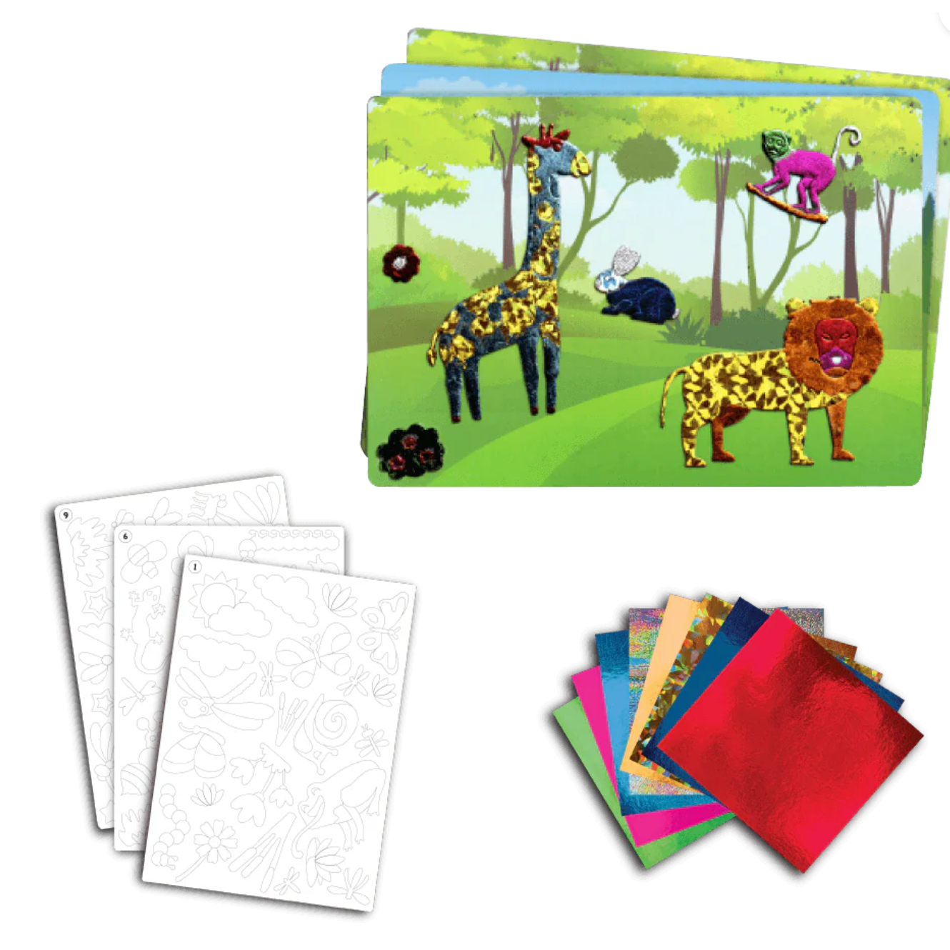 Skillmatics Foil Fun - World of Animals-Skillmatics-Little Giant Kidz