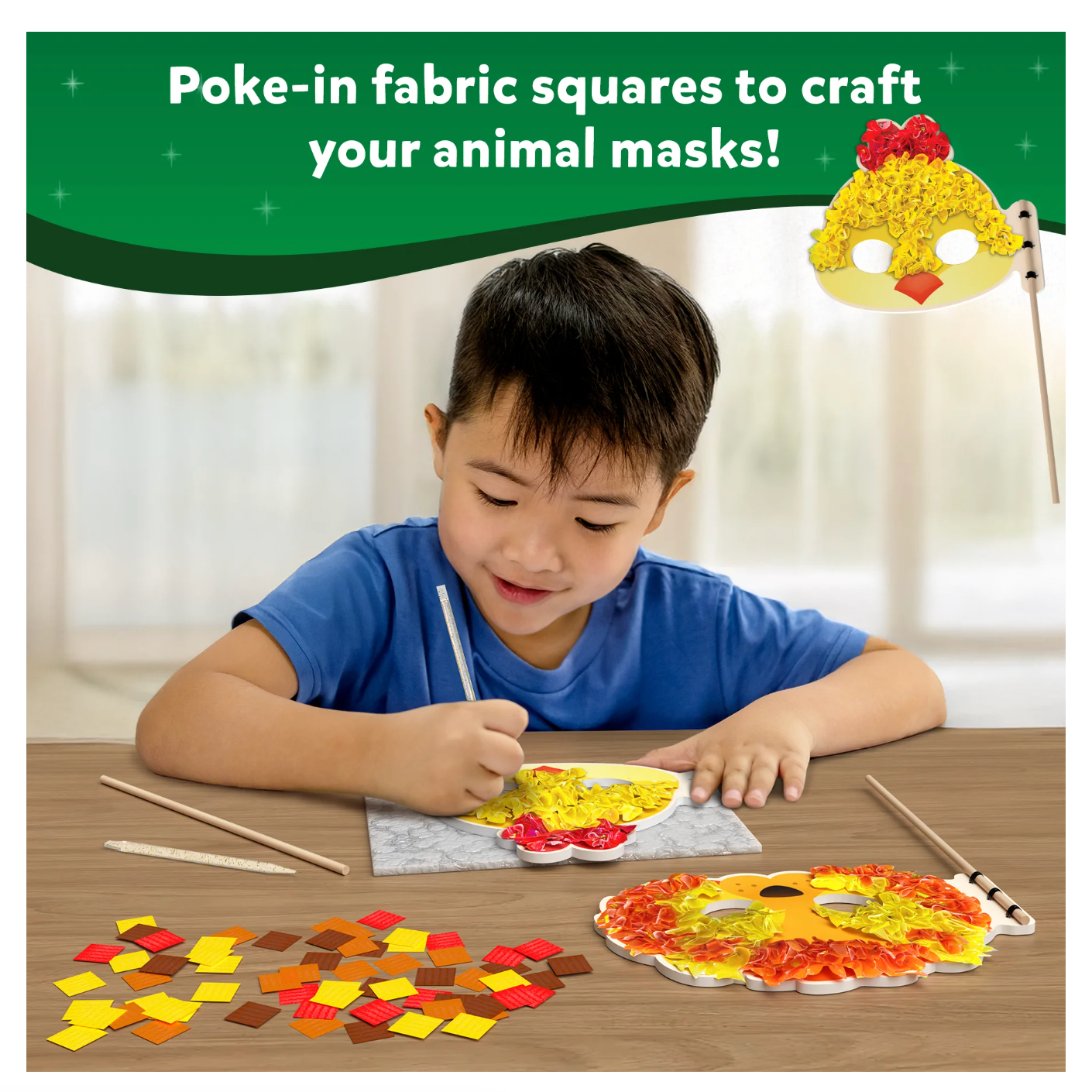 Skillmatics Poke In Art Animal Masks-Skillmatics-Little Giant Kidz
