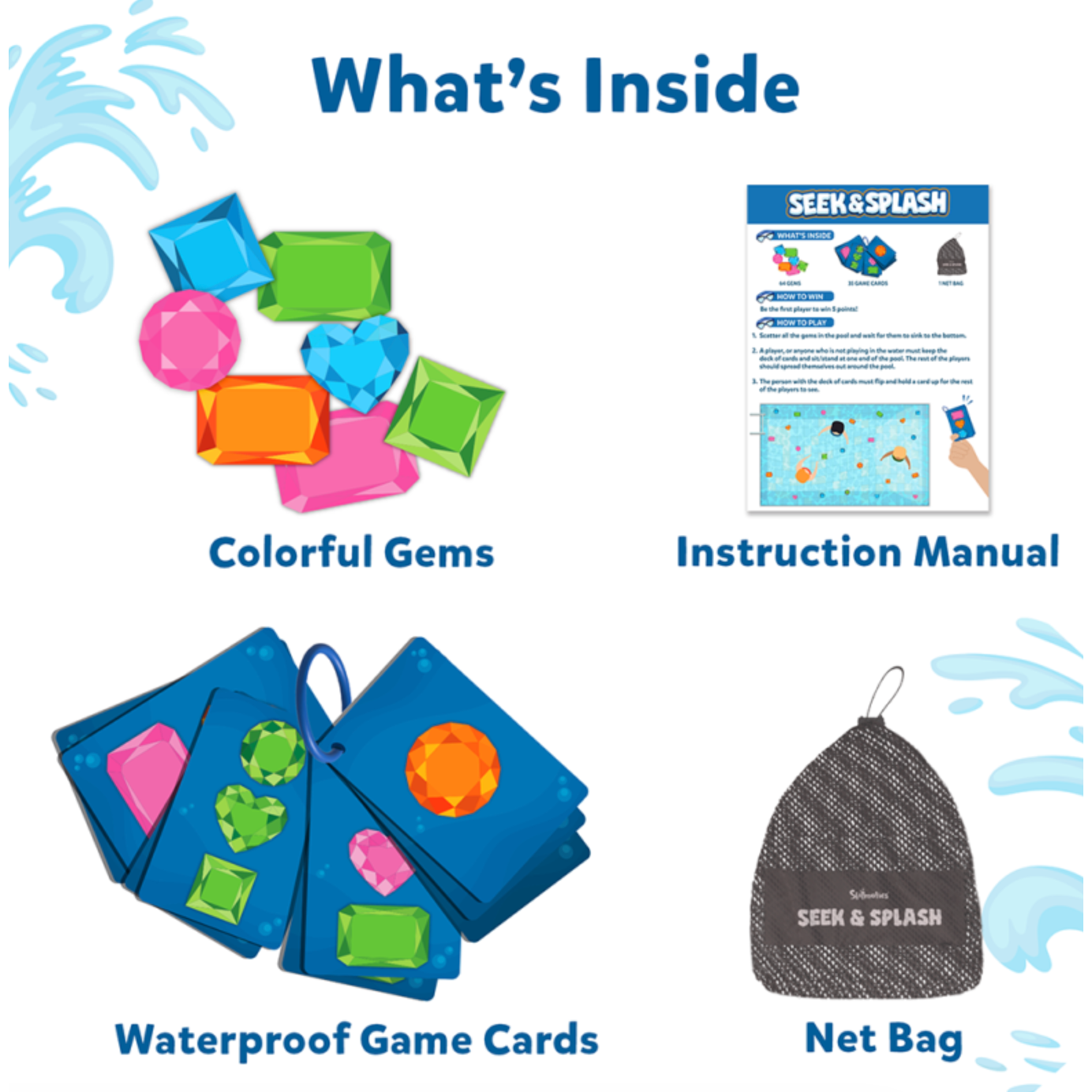 Skillmatics Seek & Splash - Shapes & Colors-Skillmatics-Little Giant Kidz