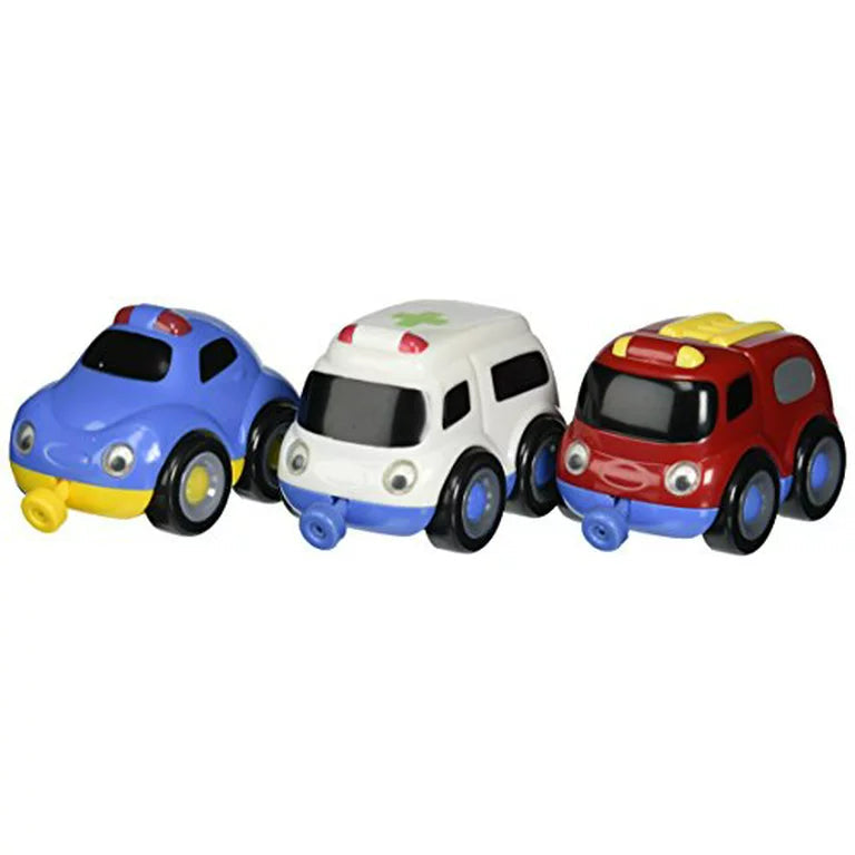 Small World Toys Tailgate Trio - Emergency Vehicles-SMALL WORLD-Little Giant Kidz