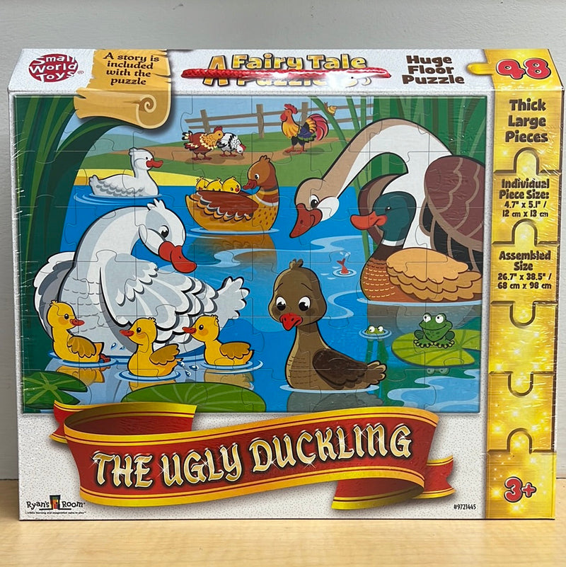 Small World Toys The Ugly Duckling Floor Puzzle - 48 Piece-SMALL WORLD-Little Giant Kidz