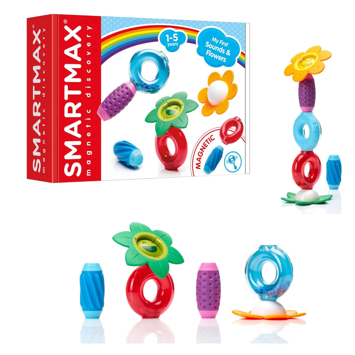 Smart Games SmartMax My First Sounds & Flowers-SMART GAMES-Little Giant Kidz