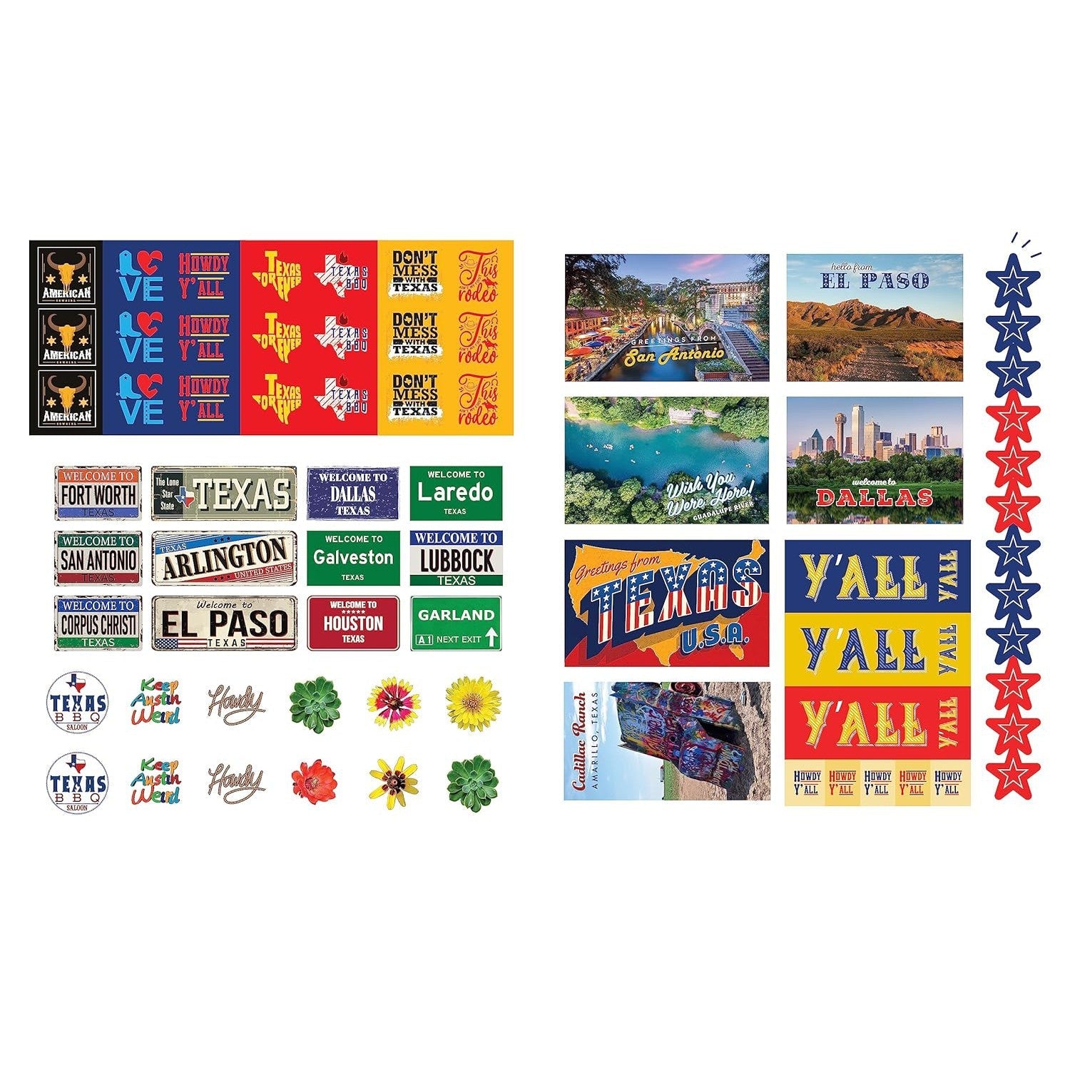 Sourcebooks: 500 Stickers: Texas-SOURCEBOOKS-Little Giant Kidz