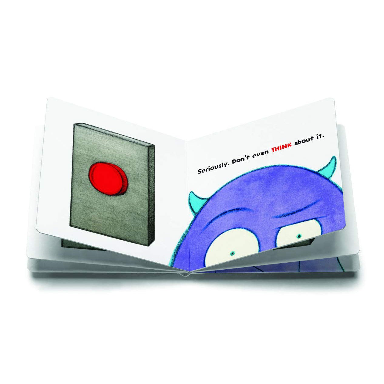 Sourcebooks: Don't Push the Button! (Padded Book)-SOURCEBOOKS-Little Giant Kidz