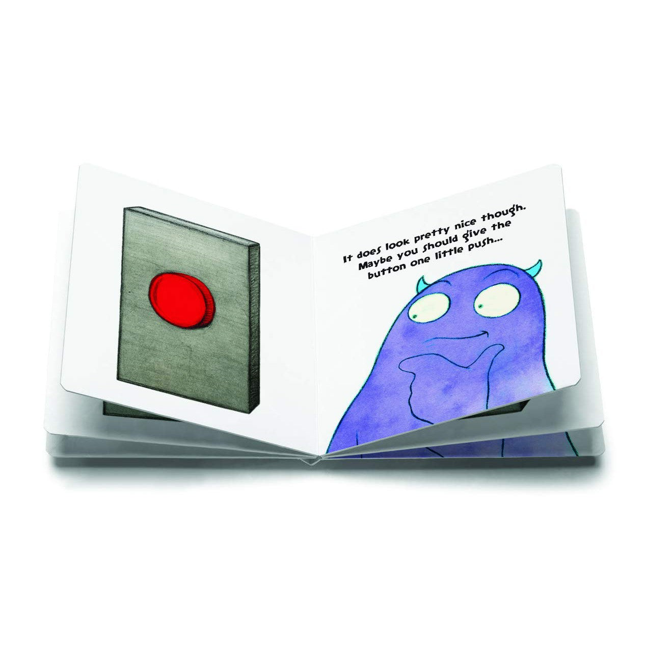 Sourcebooks: Don't Push the Button! (Padded Book)-SOURCEBOOKS-Little Giant Kidz