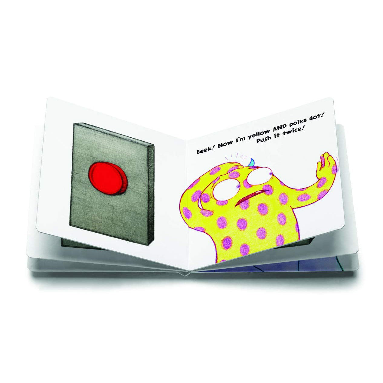 Sourcebooks: Don't Push the Button! (Padded Book)-SOURCEBOOKS-Little Giant Kidz