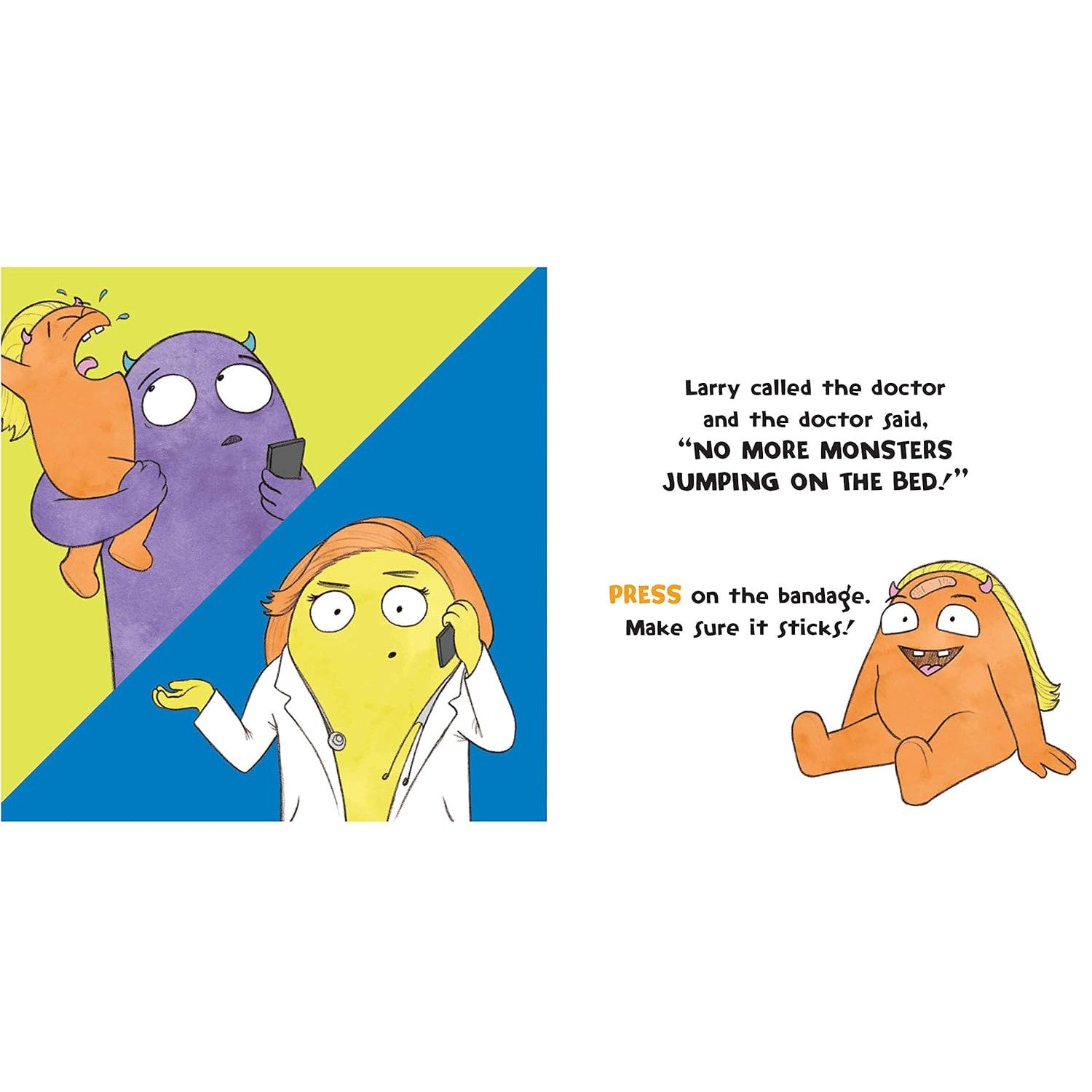 Sourcebooks: Five Little Monsters Jumping on the Bed: A Fresh Take On The Classic Counting Book!-SOURCEBOOKS-Little Giant Kidz