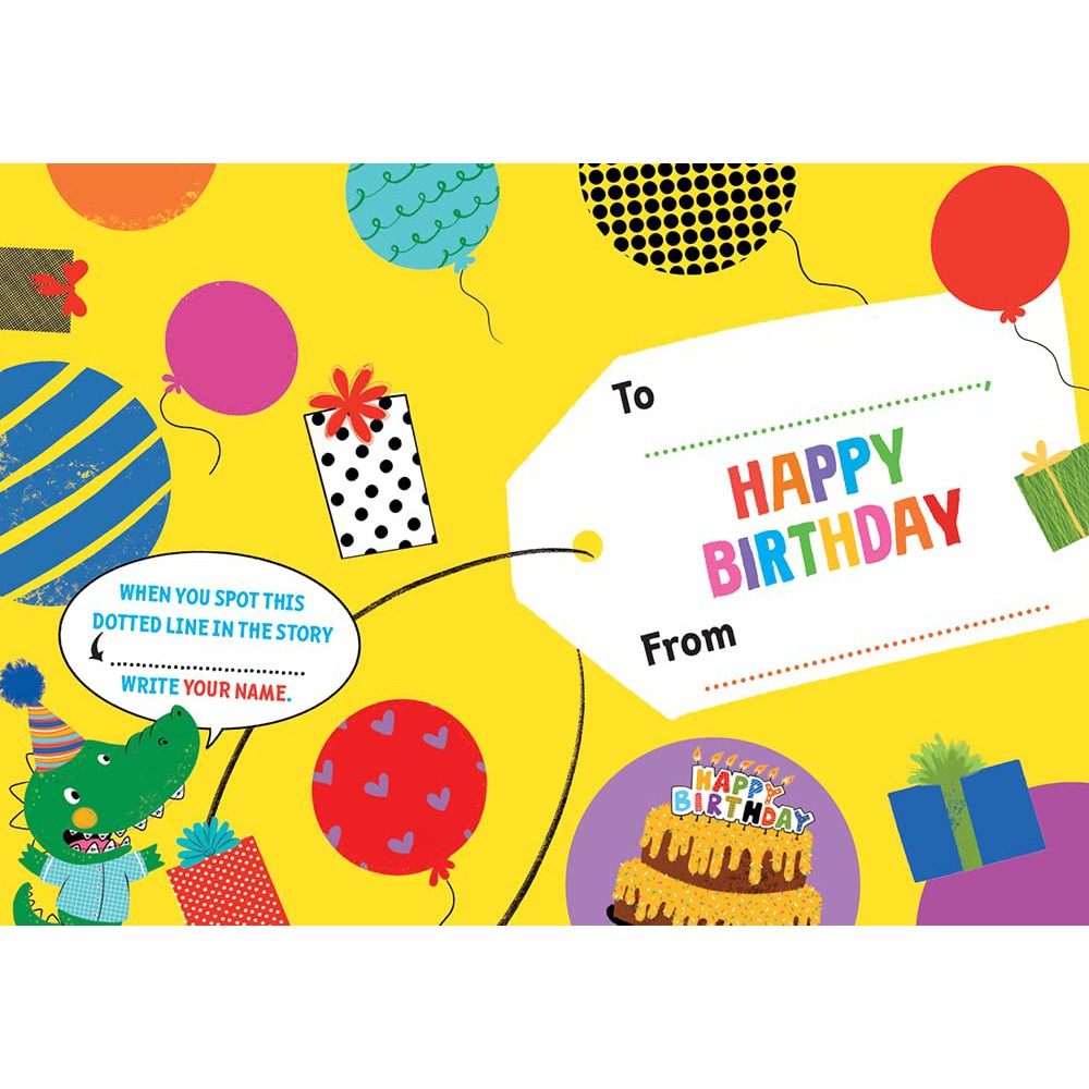 Sourcebooks: Happy Birthday: Personalized Fill-in-the-Blank Book-SOURCEBOOKS-Little Giant Kidz