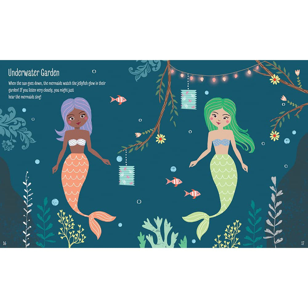 Sourcebooks: My Sticker Dress-Up: Mermaids: Awesome Activity Book with 350+ Stickers-SOURCEBOOKS-Little Giant Kidz
