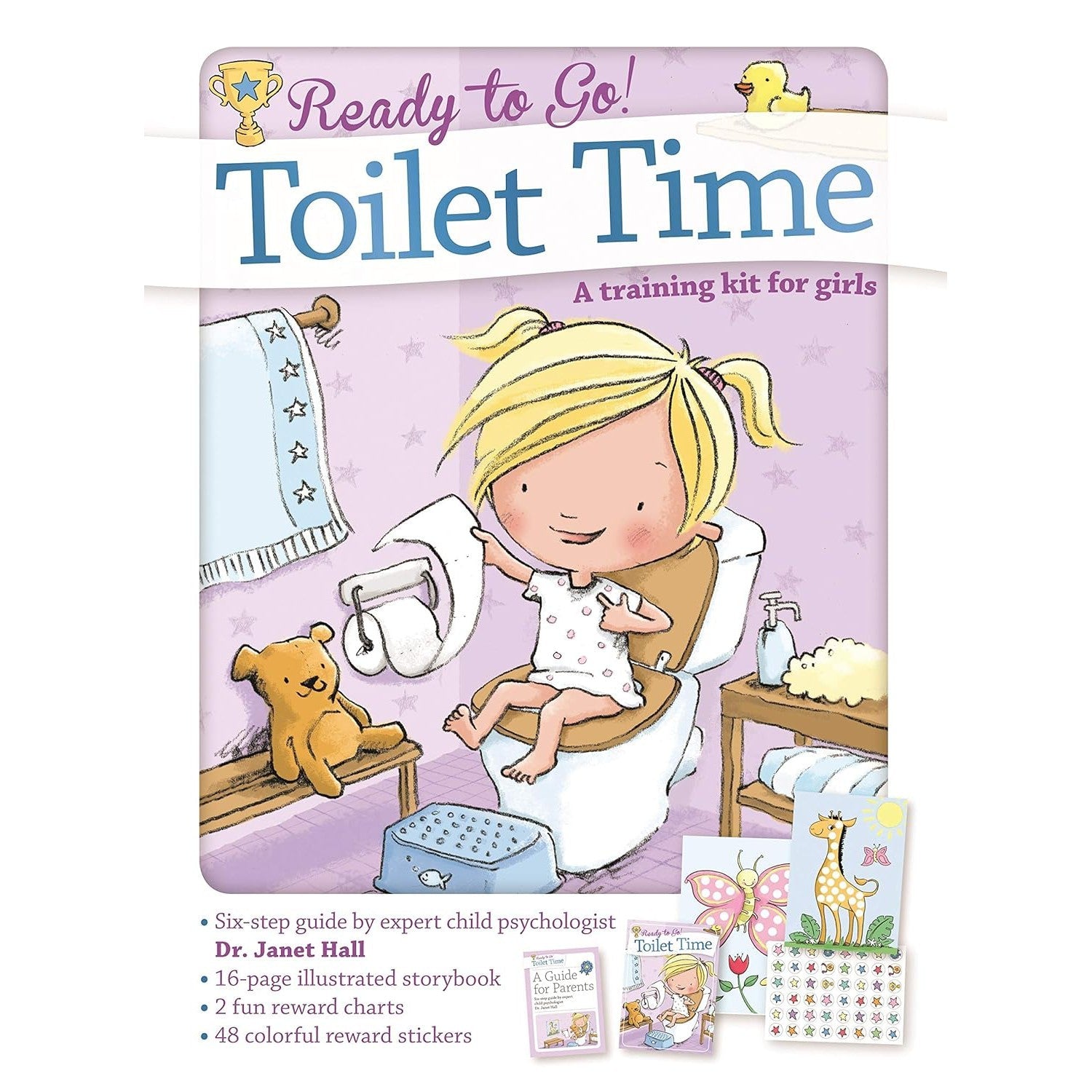 Sourcebooks: Ready to Go! Toilet Time: A Training Kit for Girls-SOURCEBOOKS-Little Giant Kidz