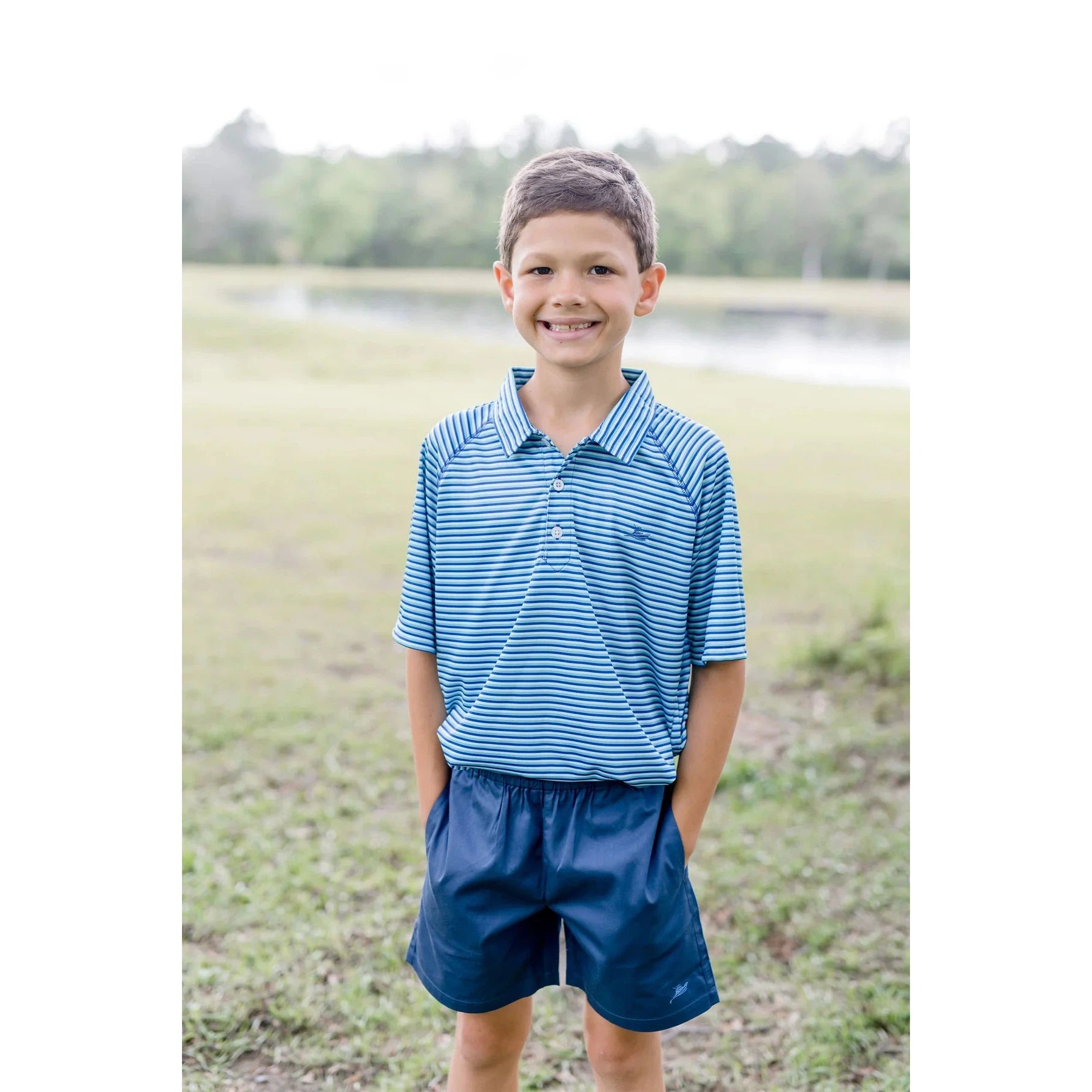 Southbound Performance Play Shorts - Navy-SOUTHBOUND-Little Giant Kidz
