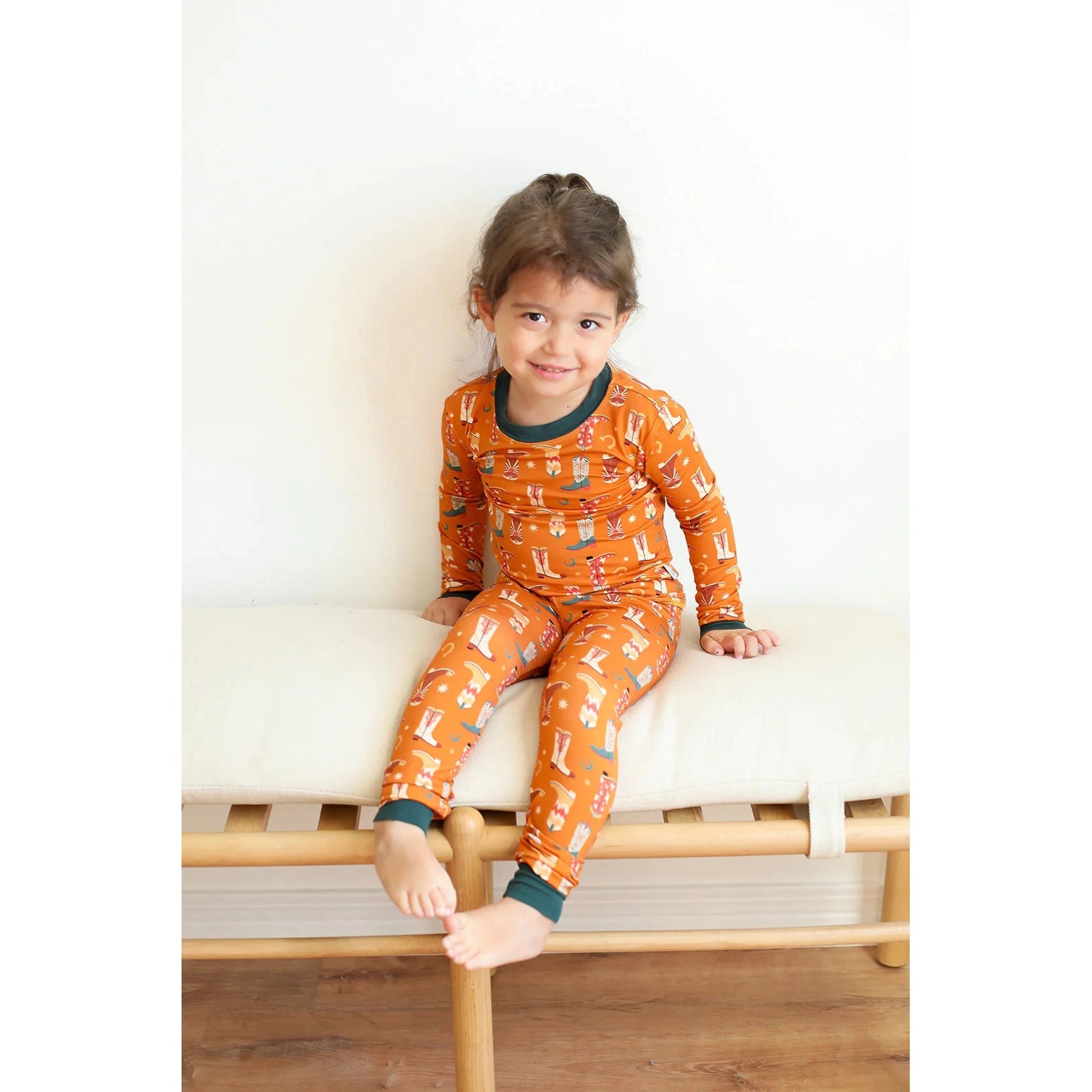 Southern Slumber Boots Bamboo Pajama Set-Southern Slumber-Little Giant Kidz