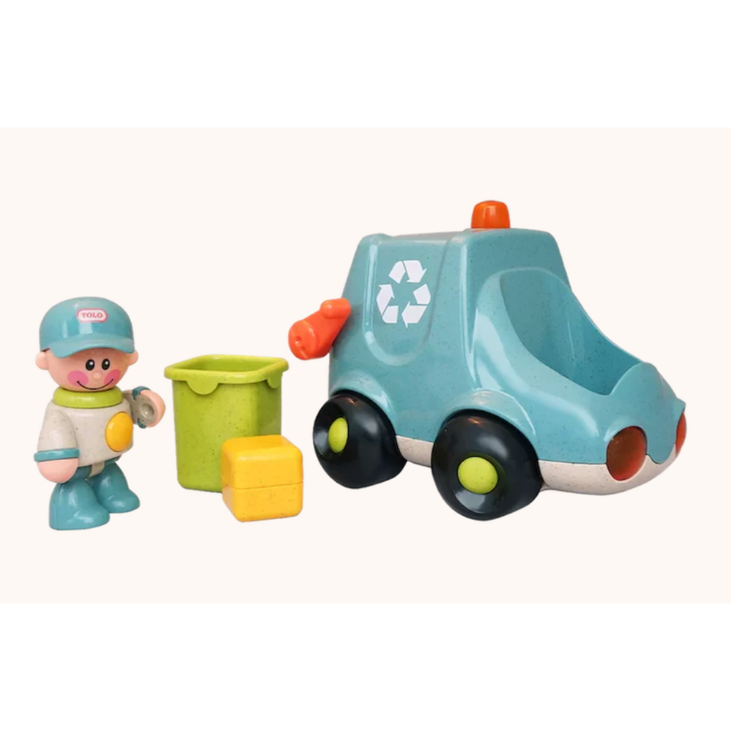 Speedy Monkey First Friends Garbage Truck-Speedy Monkey-Little Giant Kidz