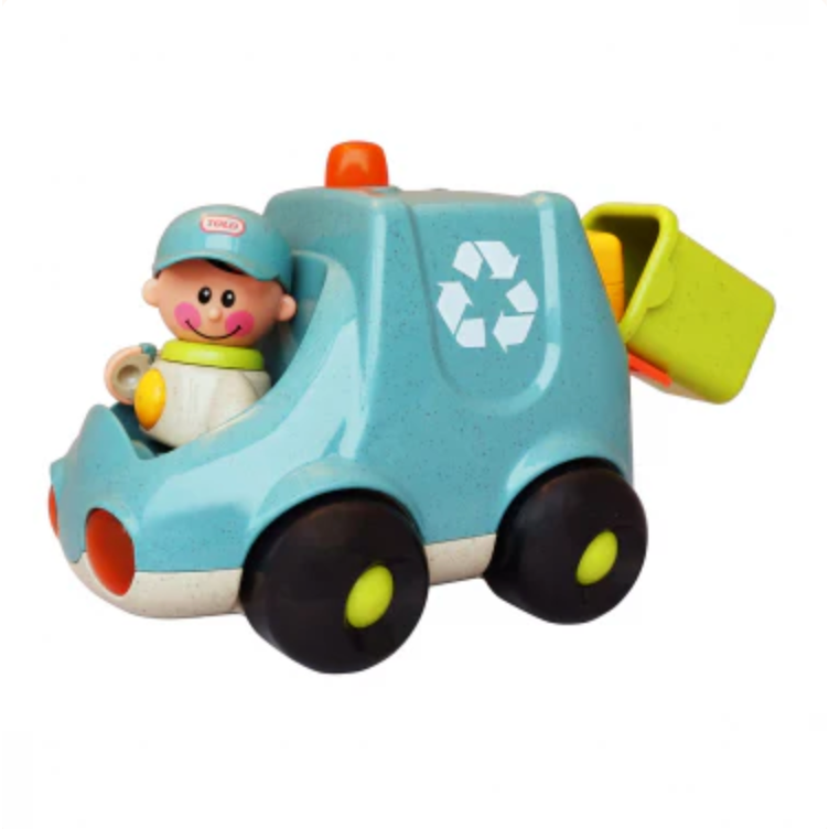 Speedy Monkey First Friends Garbage Truck-Speedy Monkey-Little Giant Kidz
