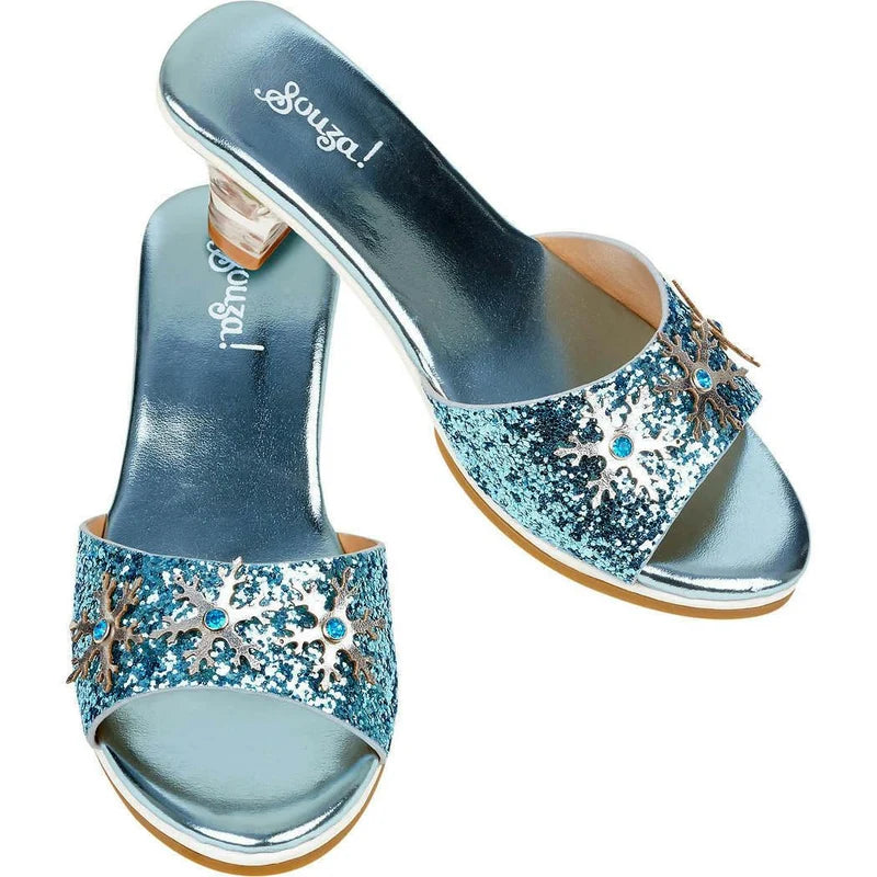 Speedy Monkey Slipper high heel Ice Queen, blue (size 8-9)-Speedy Monkey-Little Giant Kidz